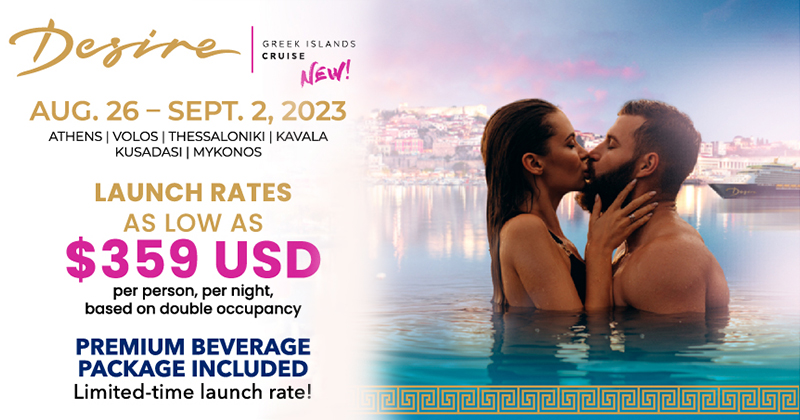 EverythSwingers's tweet photo. Sailing August of 2023, be swept away by seductive scenery while on the #couplesonly Desire Greek Islands #Cruise. ππ
More info: https://t.co/dDd5WrEIRX
#swingercruises #swingercruise #swingerslifestyle #swingerslife #swingercouple #swingerscouples #swingerfriends https://t.co/4z9M2qio80
