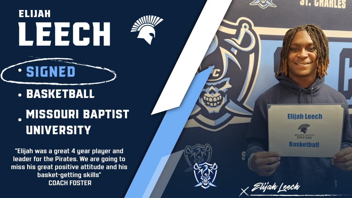 Elijah is one of the best pure athletes to come through SCHS. We are super excited to see him play at the next level and represent St. Charles High School!