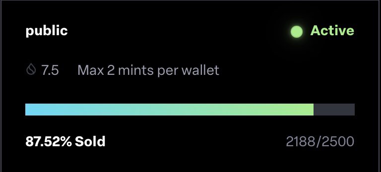 suime__'s tweet photo. In view of $suime Fair Launch tomorrow. 🌊
We will be taking snapshot of $suime NFT holders within the next 24 hours. 🪂
87% minted, 322 remaining.
Probably nothing | capy bara 🦫🚀
Mint link: https://t.co/5Nyc32nypy
#SuiCommunity #MemeCoinSeason #sui #BeLaunch_ #suime #BuildOnSui #SuiNetwork