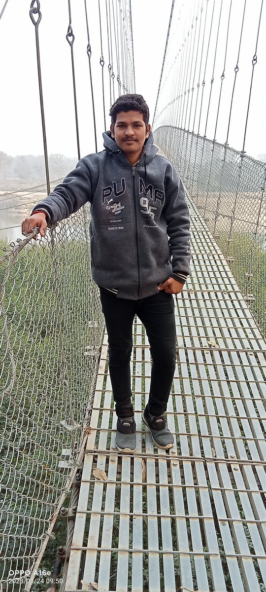 Me On Nepal Bridge 🌉 
#nepal #nepali #kathmandu #visitnepal #travel #himalayas #india #pokhara #love #photography #travelnepal #mountains #nepalisbeautiful #thwonder #nature #explorenepal #nepalnow #nepaltravel #discovernepal #trekking #nepalese #travelphotography #instanepal