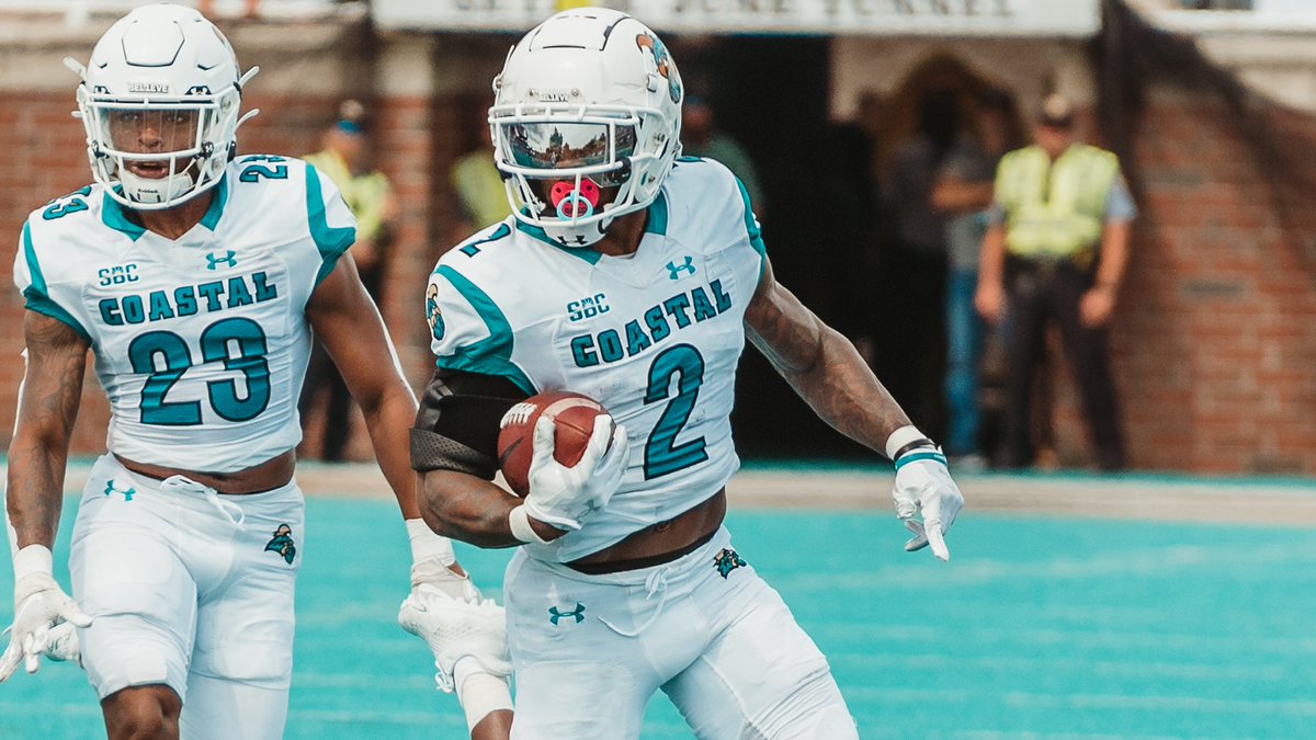 #AGTG Extremely blessed to receive an offer from Coastal Carolina University!! #TealNation @BMac93WB @CoachTTrickett