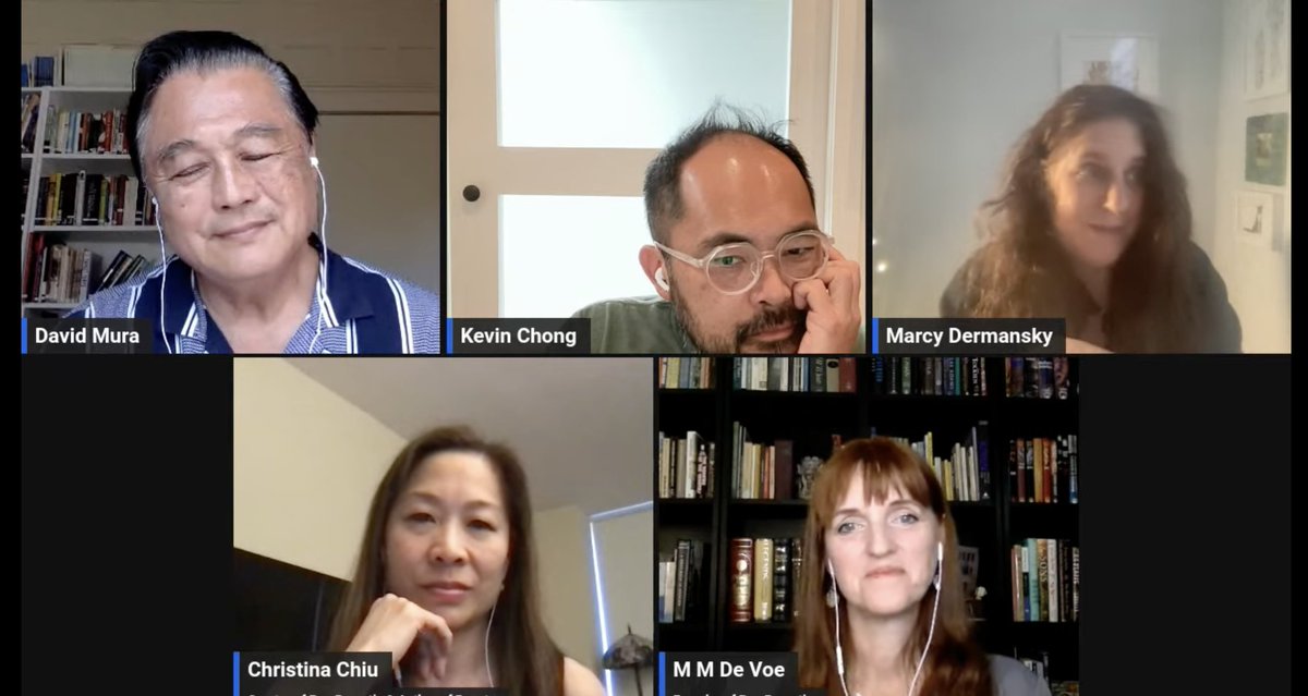 It's always good to connect to other parent-writers--people who GET what it takes to balance writing + family life! 

I so appreciated tonight's conversation with @thatkevinchong, @mdermansky, and @MuraDavid. 

Thank you @chrischiu13, @mmdevoe, and @PenParentis!