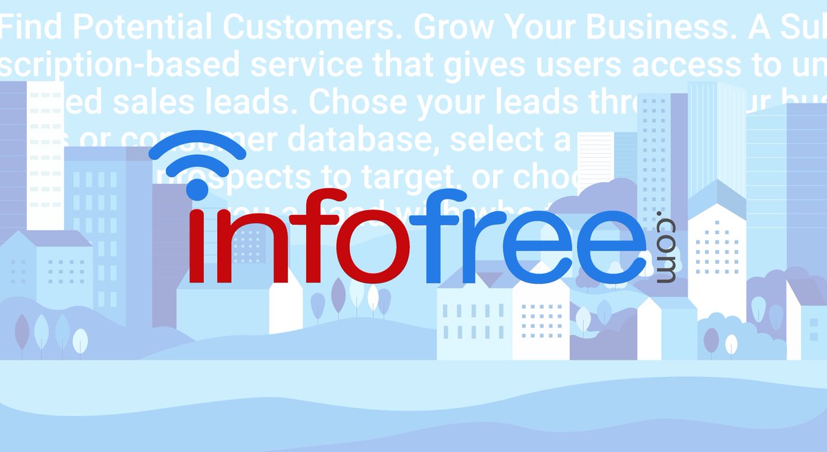 Infofree Sales Leads tweet media