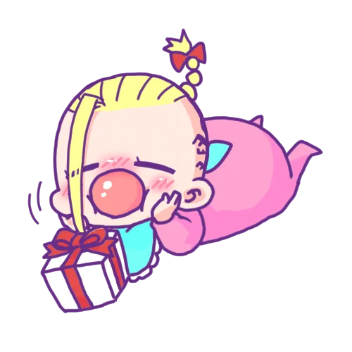 #東京ばぶンジャーズ 誕生日用に描いたばぶ+オタ芸ばぶを透過してスタンプにしました°˖✧◝(⁰▿⁰)◜✧˖°遊んでくださいねー