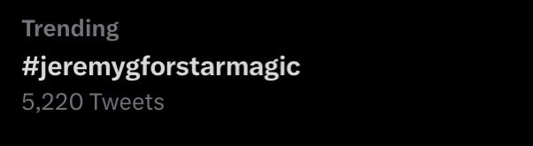 jereviofficial's tweet photo. still trending
#JeremyGForStarMagic
@direklauren @starmagicphils @imjeremyg https://t.co/8DHuS8O29O