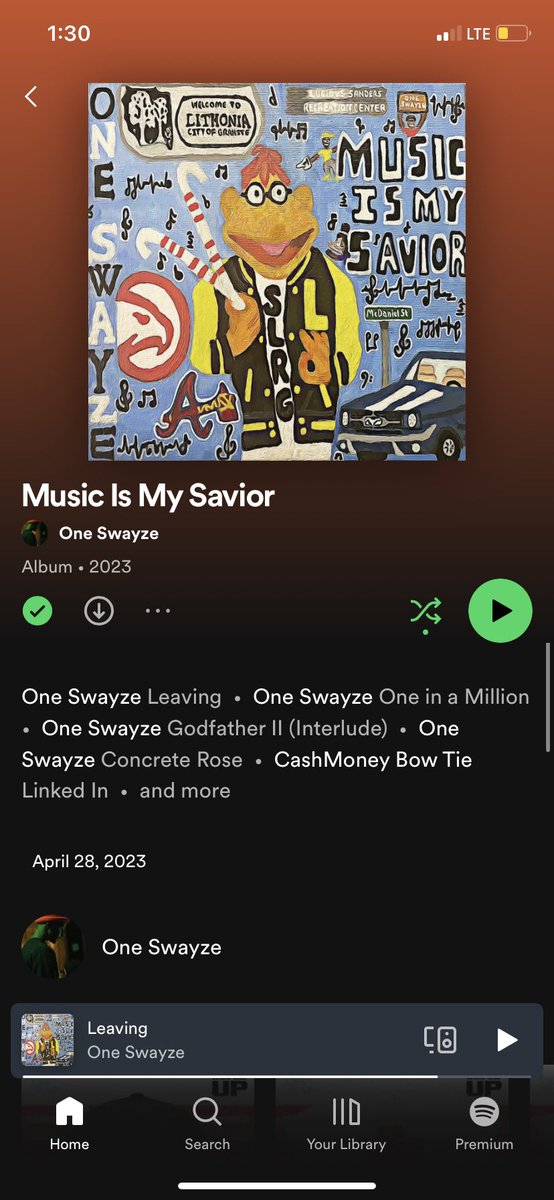 OneSwayze's tweet image. Also I play my tape like hell!! It’s that good #MIMS OUT NOW EVERYWHERE 🎧🎧🎧 

music.apple.com/us/album/music…