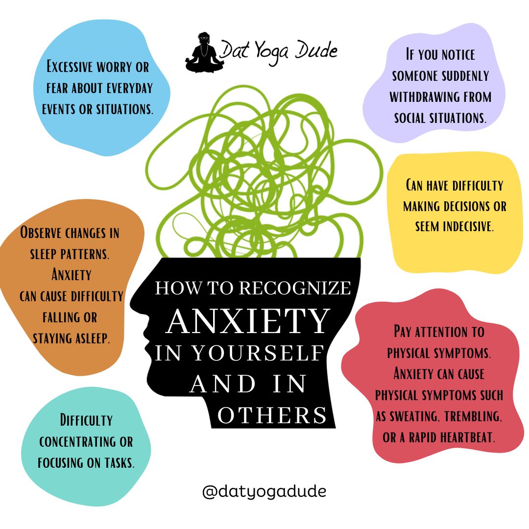 Anxiety can be difficult to spot, but with these tips you can learn to recognize it in yourself and others. Take the first step towards a calmer mind today with our free wellness resources: lnkd.in/gBVfsfba. #mentalhealthmatters #mentalhealthawarenessmonth