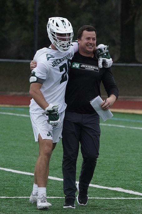 Congrats <a href="/PLLChrome/">Chrome Lacrosse Club</a> <a href="/PremierLacrosse/">Premier Lacrosse League</a> <a href="/Troy2435/">Troy Hettinger</a> is not only the most versatile, quick study, intrinsically motivated athletes I have ever coached.. but makes going to work no matter what the day, fun. Me, and <a href="/JAX_MLAX/">Jacksonville Men's Lacrosse 🥍</a> is better because of #26! Do you thing Roy.