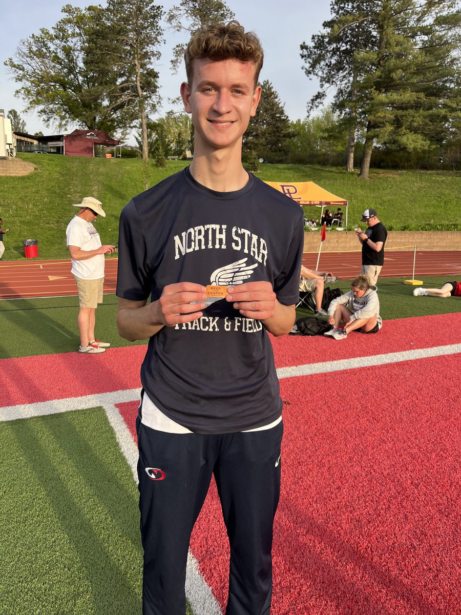 CoachMusiel's tweet photo. Connor with the Ticket to State in the 300 Hurdles today at Districts. Showing toughness after a slow start but showing that Gator Toughness the rest of the way for a Gold!  ⁦@lnsathletics⁩ ⁦@LNS_GatorThrows⁩ ⁦@runningators⁩ ⁦@leimbachj⁩ ⁦@ZeeLJTJ⁩ https://t.co/3bUwFQeduS