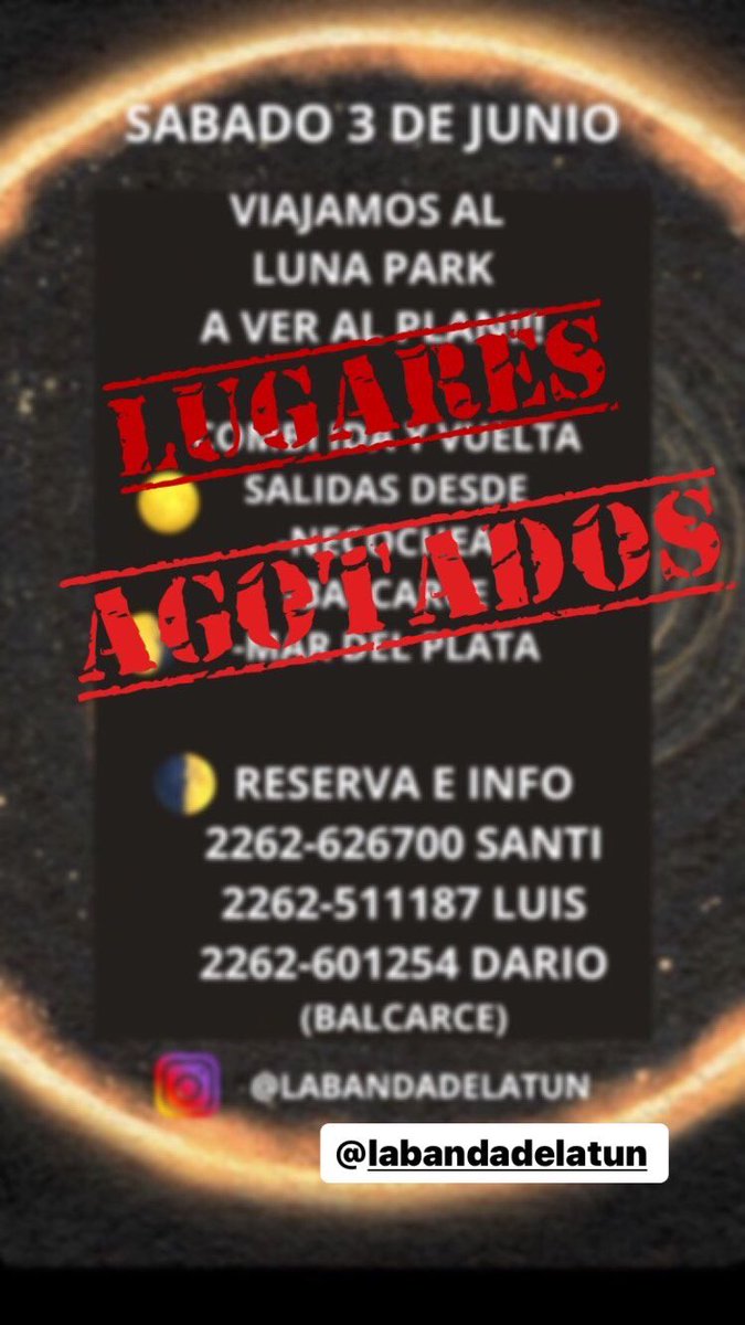 Chiman_7's tweet photo. Una vez hace mucho tiempo atrás, dijimos con mis amigos que si @PlandlMariposa tocaban en el LUNA flashamos de caer en un bondi con mucha gente haciendo el aguante.

Alta idea loca que esta vez si va pasar y se va lograr 

@Rolzinglui 
@luca_canal https://t.co/5vWpZAOuJ0