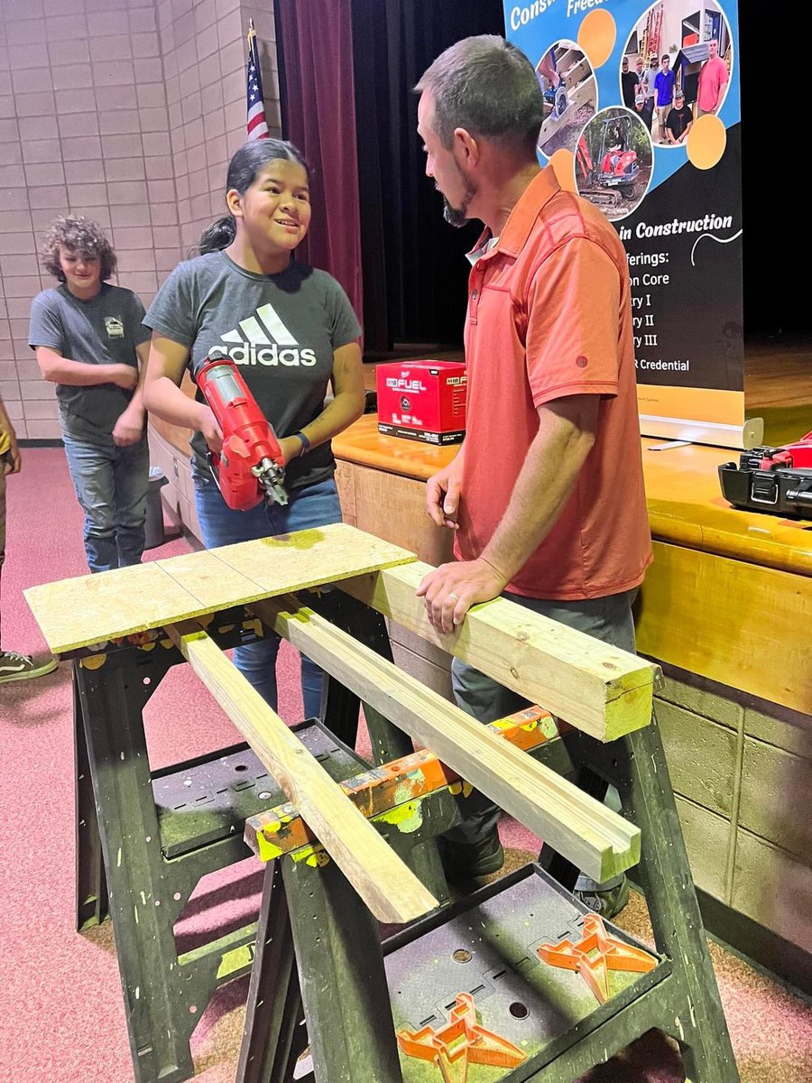 Thank you, <a href="/FHS_GoPats/">Freedom High School</a> construction and carpentry teachers for showing your classes to out students. Now a Falcon, but soon a Patriot! #ignitelearningBCPS #allinBCPS