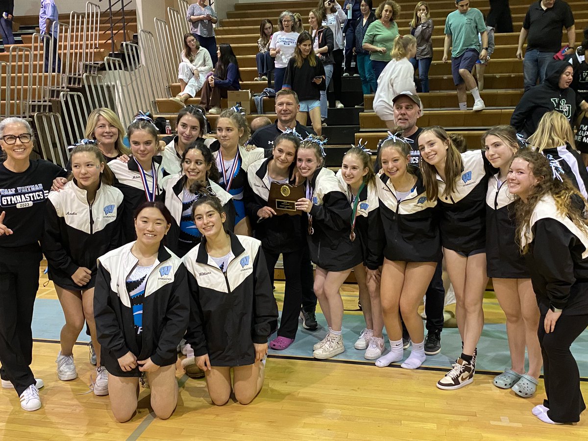 Congrats to Whitman for winning the County Gymnastics Championship!