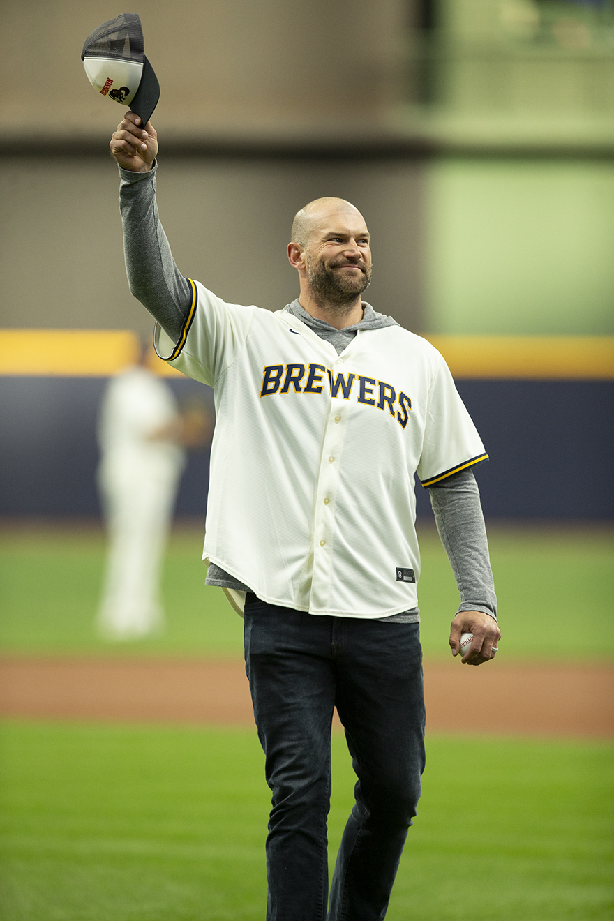 Brewers Hall of Fame jerseys