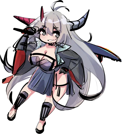 「ビジュアル更新」 白龍 rkgk #アズールレーン #AzurLane