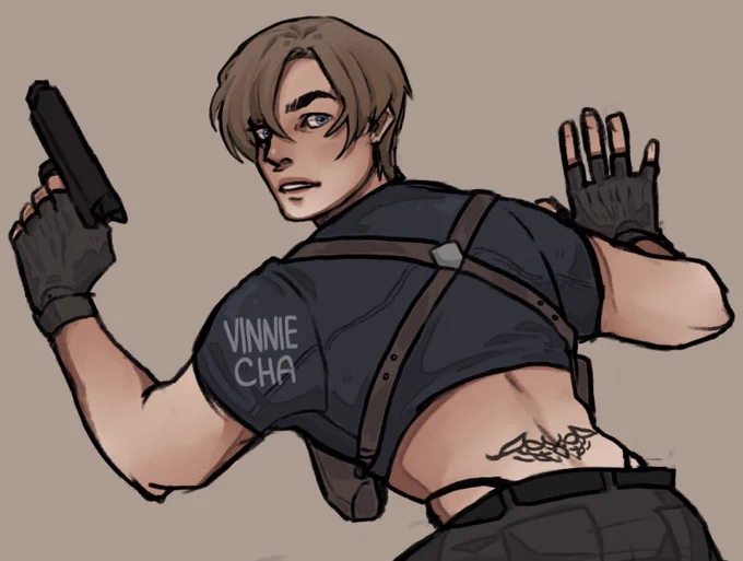 oop  #re4 #leonkennedy