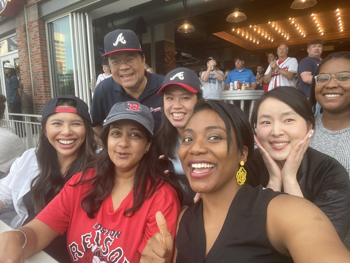 It’s the annual @braves game with Endocrine Fellows Y’All @EmoryEndoFellow