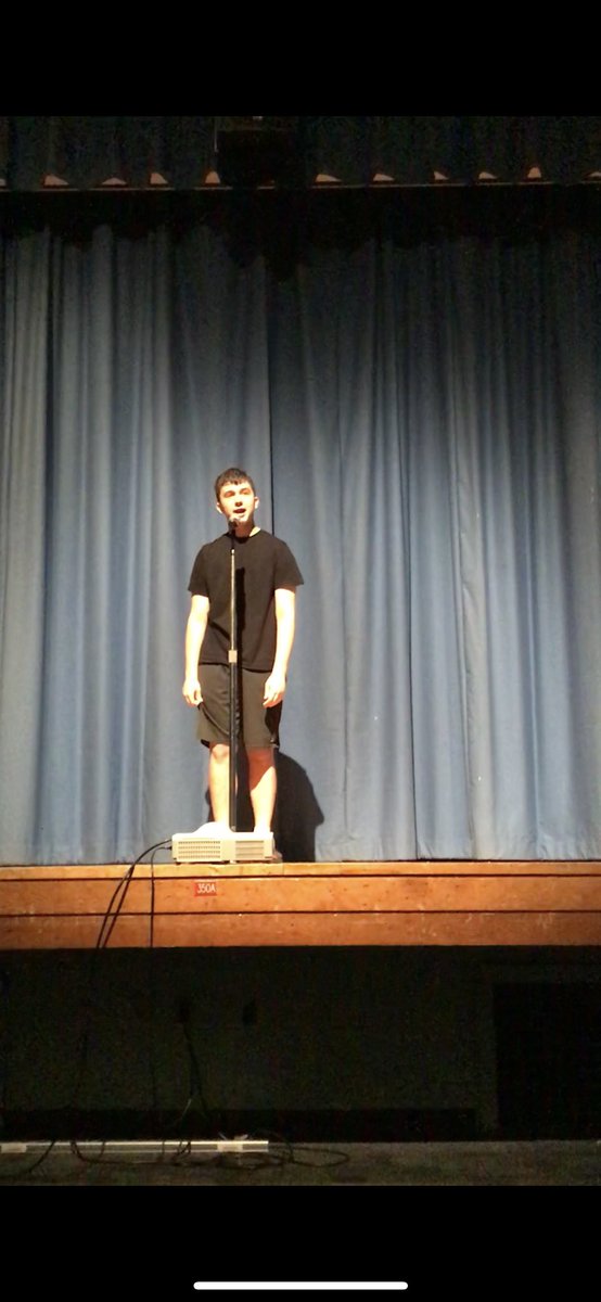 Our Forensics team 🤩WOWED🤩 at the school performance today. So much great talent is housed at Plaza Middle! Next week they will show it off at the competition at GRHS. Great job students and Coach <a href="/Miss_B_222/">Alicia Britton</a> 🎉 #PlazaAVID #IBUnited