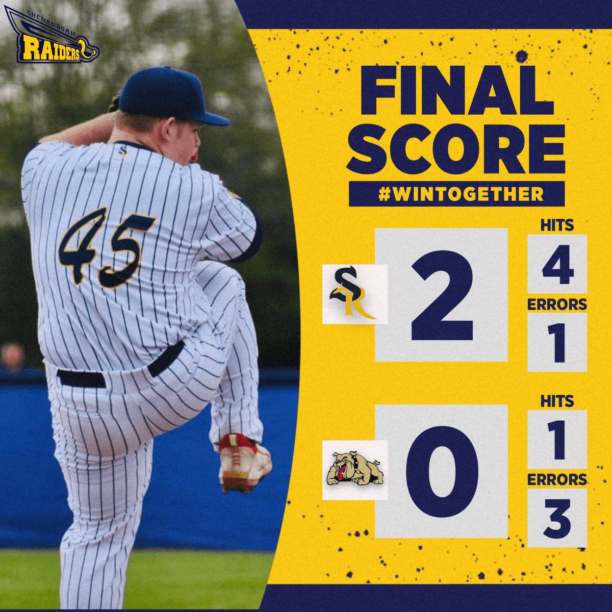 Now 14-3 on the season after a solid road win vs Lapel!
<a href="/dylanmcdanield/">Dylan</a> with a gem
7IP | 1H | 0R | 9K
<a href="/CollinOsenbaug1/">Collin Osenbaugh</a> 1-2 | R
<a href="/drew_fredenburg/">Drew Fredenburg</a> 1-3 | clutch RBI
<a href="/BrookbankCarson/">Carson Brookbank</a> 1-2 | R
<a href="/jarrett_helman/">Jarrett Helman</a> 1-3 | single
<a href="/GlowderGabe/">Gabe Lowder</a> and <a href="/jobe51034535/">jobe</a> outstanding OF defense