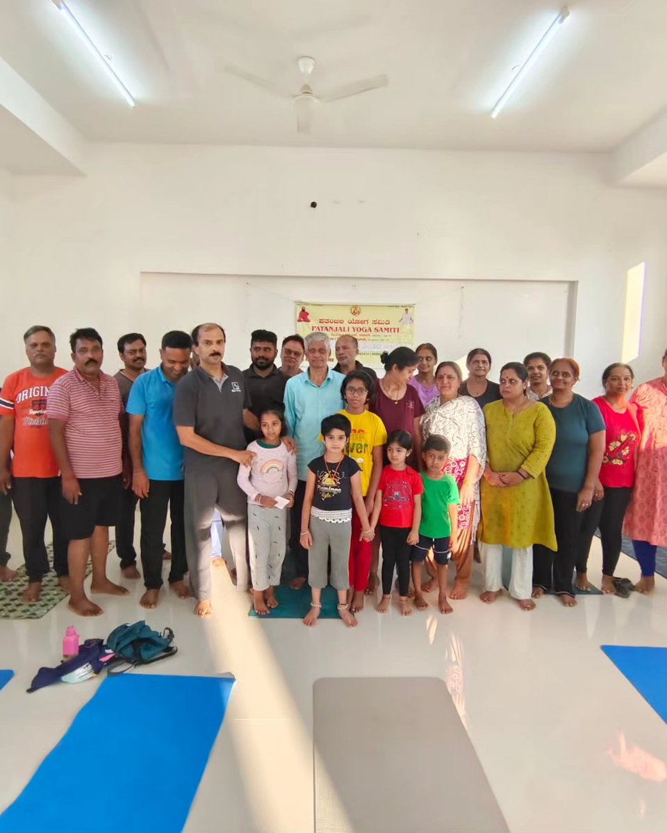 Om ji,
#karnatakaelections2023 
Festival of Democracy.
Cast your vote for the best candidate and best leadership who can make Karnataka No 1.
An appeal by our yoga team.
#patanjaliyoga
Voting is our right and responsibility.