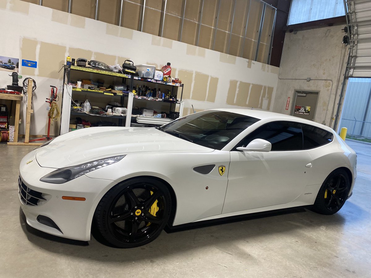 revemoto's tweet photo. We are very excited to be part of fixing this 1 of 1 Ferrari FF.  No Blending using all Pre Painted Autobody Parts from https://t.co/lEYsRT909G https://t.co/hzuMjF6doZ