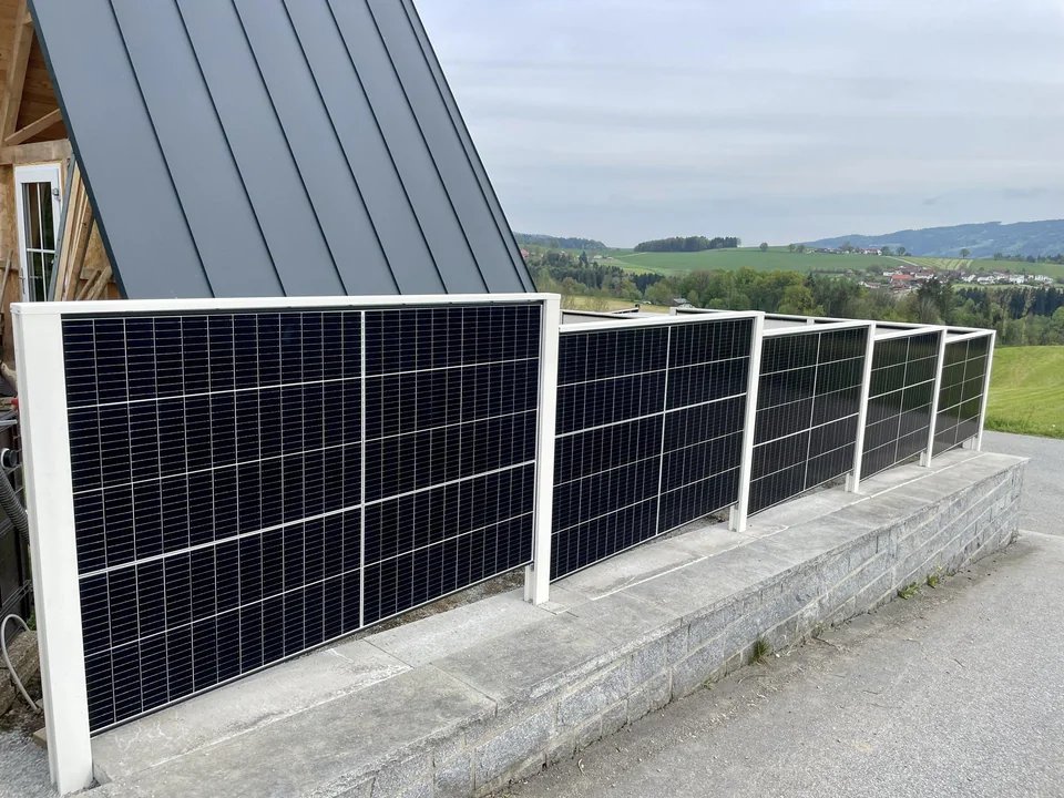 A company that was an expert in building fences, is now an expert in building fences - as well, solar fences (Germany).

source - reddit.com/gallery/13d7ds4