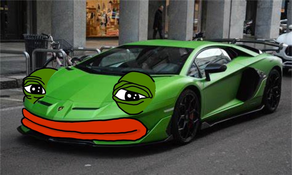 Just bought my first Lambo with $pepe