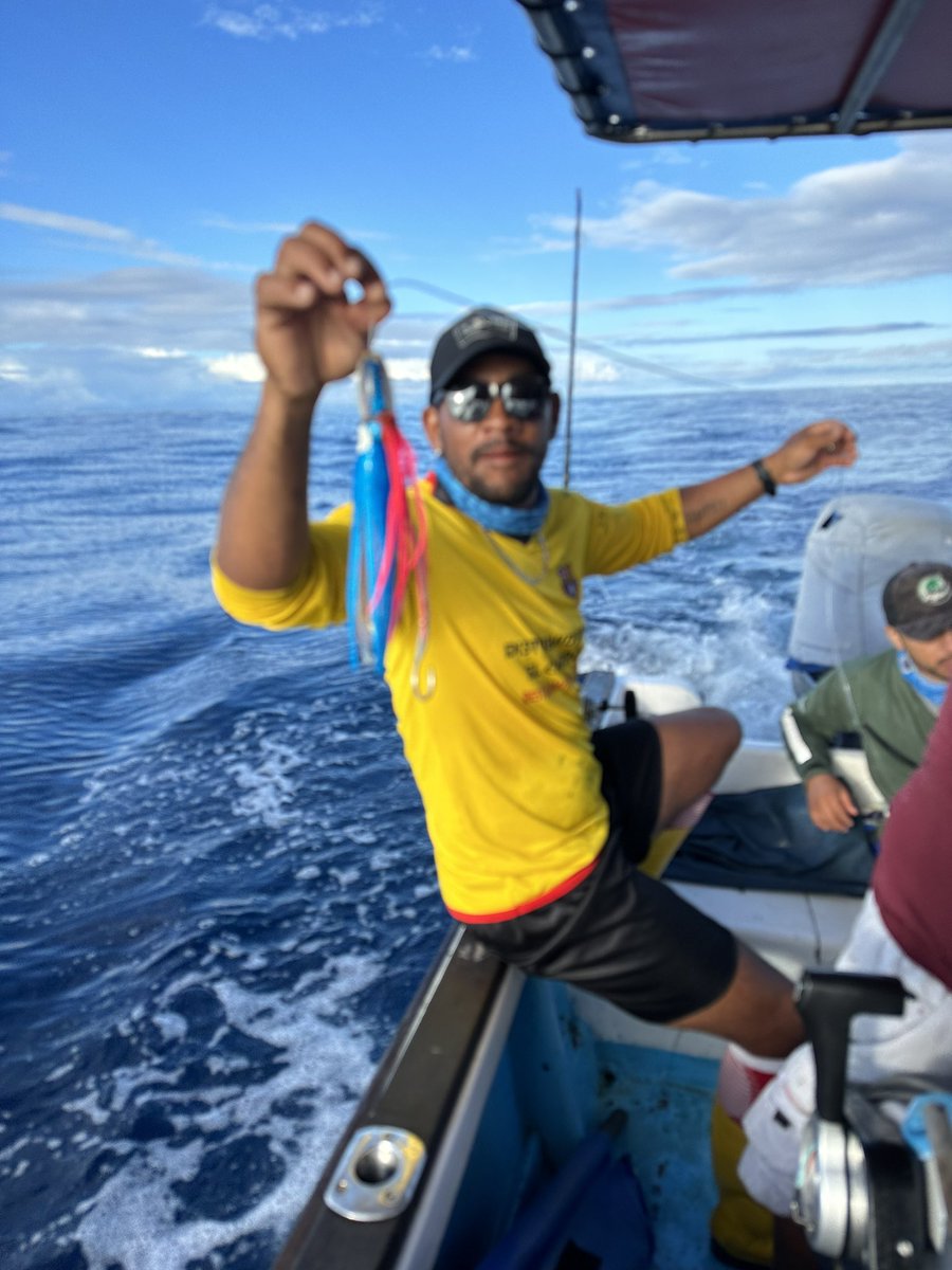 Galapagos yellowfin are now wearing the latest in electronic tags! 60 archivals and 10 satellite tags to examine how the yellowfin of the Galapagos reserve use the eastern Pacific Ocean! Worked aboard a local longliner and with Ecuador fishers/ and scientists.