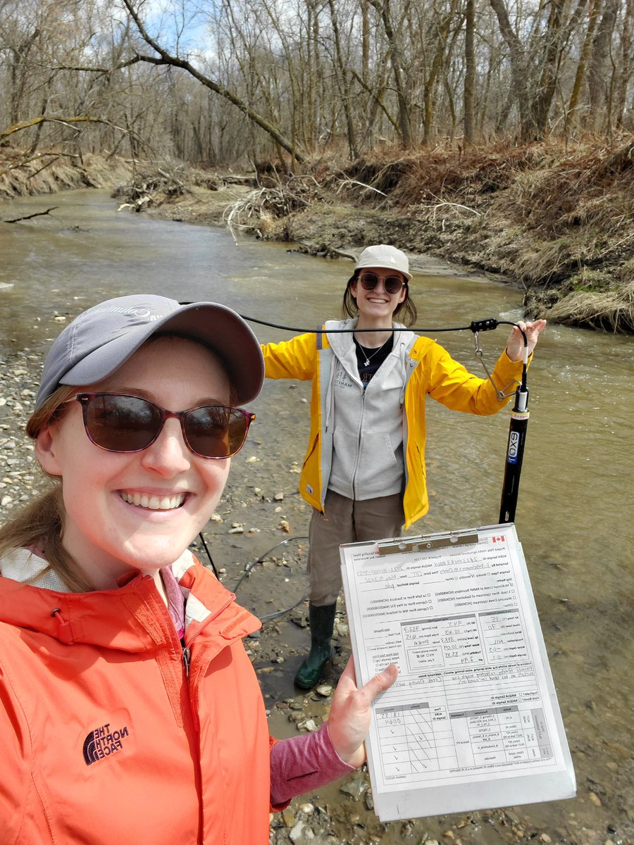 scimily's tweet photo. Maja and I collected one of our first samples at McKinnon Creek on the eastern boundary of @RidingNP for year 2 of our partnership with @GovCanHealth PMRA’s national pesticide monitoring pilot program! Such a beautiful site… we didn’t want to leave 😍 https://t.co/onyi8dQN1G