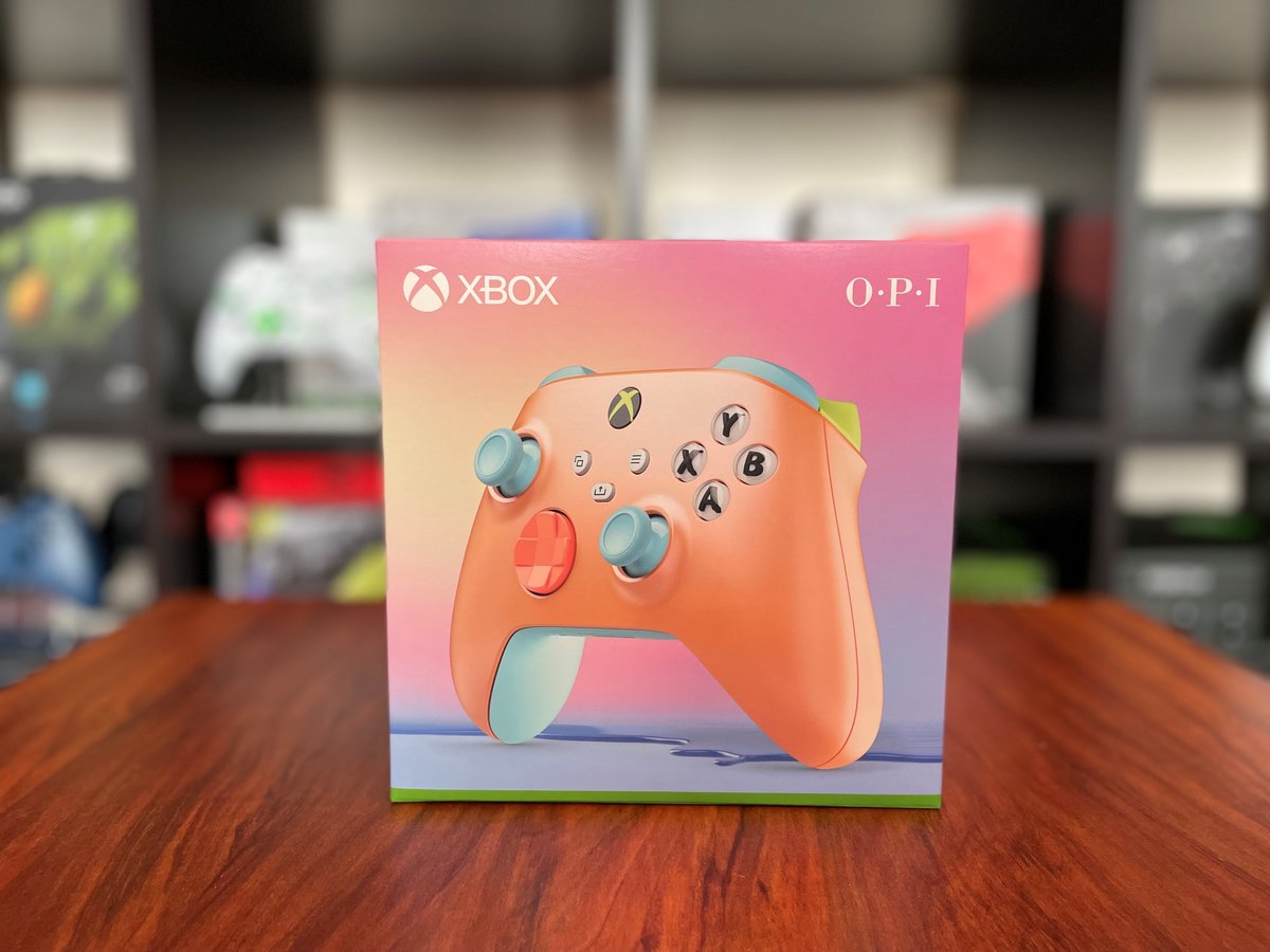 BoostyWhispers's tweet image. New addition to the Xbox controller collection today, the OPI inspired controller. Looks really nice actually, has a real nice vibe to it.
@XboxANZ @Xbox @MicrosoftAU #XboxShare #xboxcontroller #XboxSeries @OPI_PRODUCTS