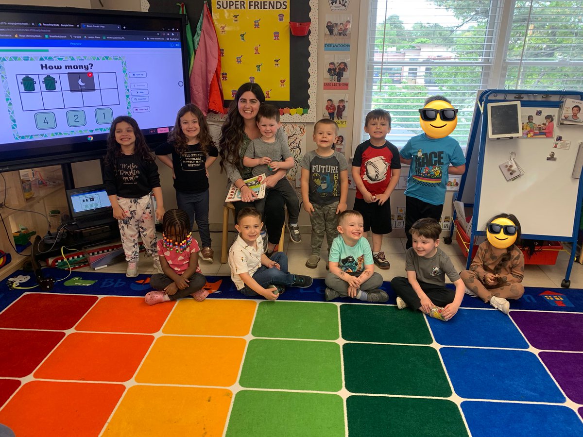 ms_rogo's tweet photo. 🔎 📚  MYSTERY READER 

Thank you so much to one of our awesome parents for being our mystery reader today! 

#CreativeCurriculum #EdTech #WakeletWave 🌊 #WhitingWildcats #WildcatCubs 🐯@Ms_AnnMarieM @MTSDNews @MTSDPreschool  @Shannon39266588 @TeachStrategies @WhitingWildcats https://t.co/Ivdxx5xPRX