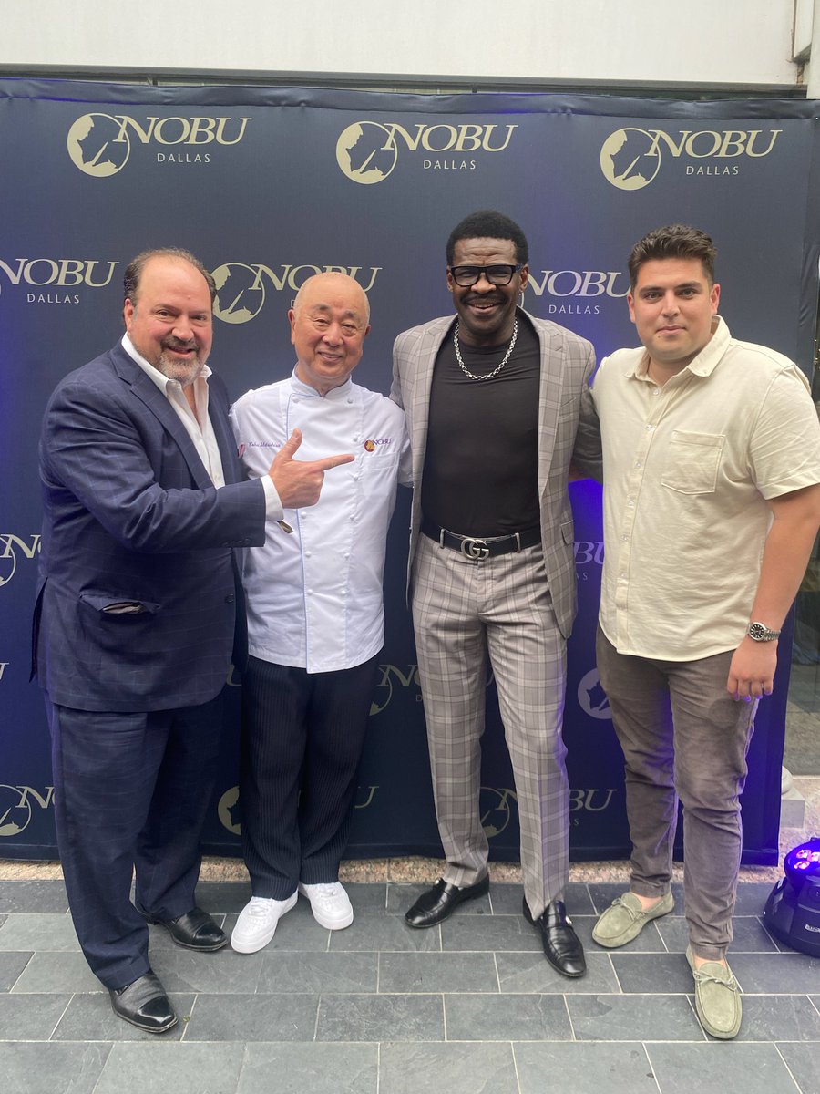 Arshia's tweet photo. Some special stars ⭐ out in #Dallas tonight at #NOBU event with both #CEO &amp; #Chairman of #AssetEntities &amp; the always awesome @michaelirvin88  🔥🔥🔥 https://t.co/u3kUiVf3qY