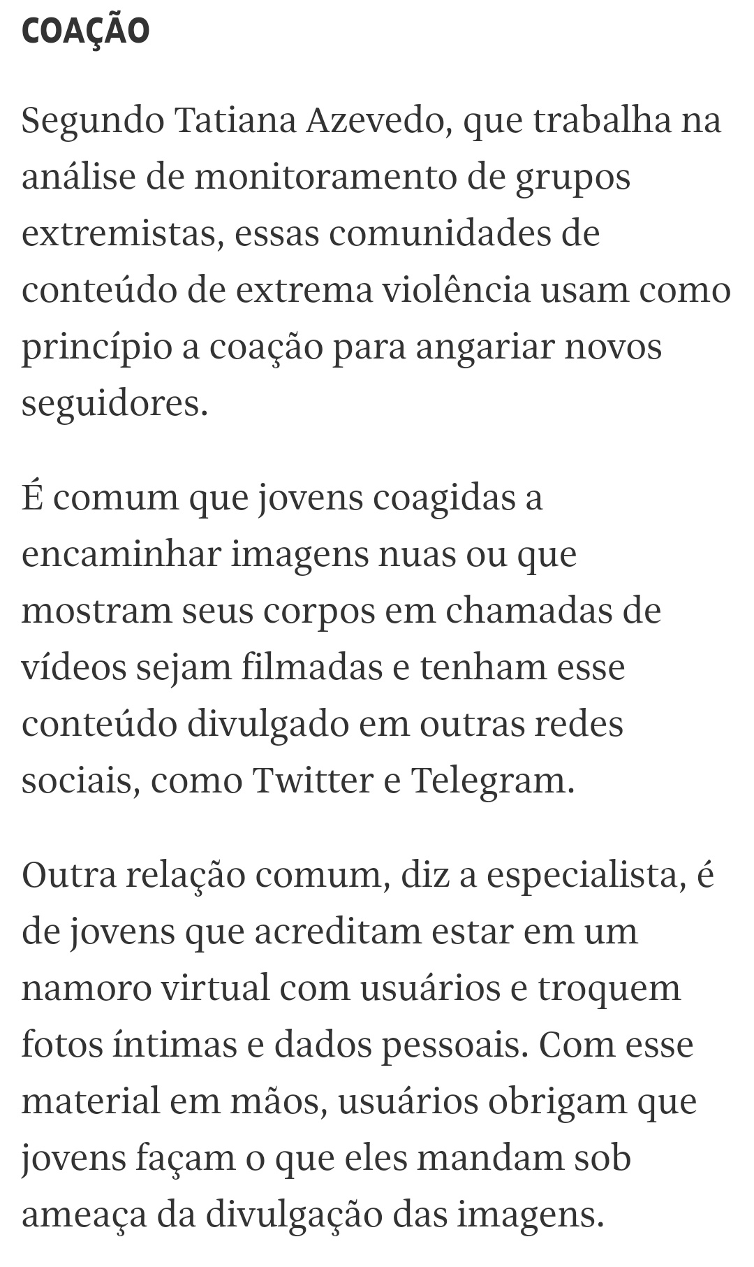 Letícia Oliveira on X: Leiam! 👇 / X