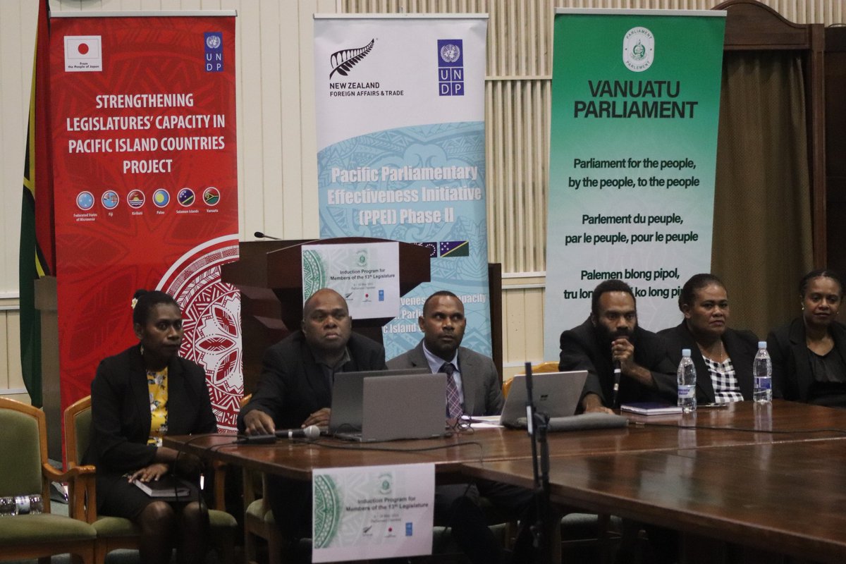 Vanuatu Parliament tweet media