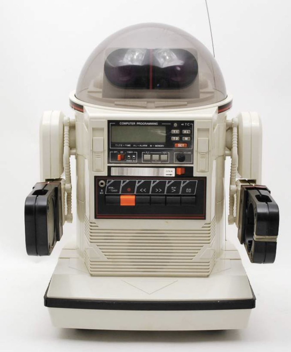 premium_pro's tweet photo. In Early 90s I remember the robot in my mother family’s house then I have it when I am 4 year. #robort #AI #bot #vintage #Japan #technologies what about #future home robots ?! #omnibot https://t.co/raDcBSwWFK
