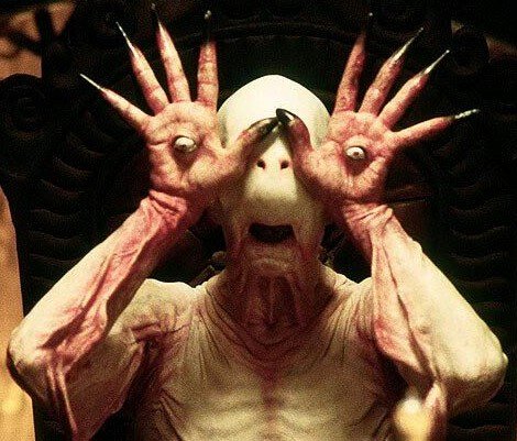 Monstermash042's tweet photo. Just my opinion here. But the Pale man is the greatest creature design of all time. https://t.co/jpCgERC2vC