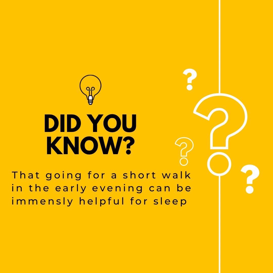 Sleepspectrum's tweet photo. Not only can walking promote better sleep, but it can also activate important reflexes in our bodies. Walking stimulates the vestibular system,which is responsible for balance and coordination, and the proprioceptive system, which helps with body awareness and spatial orientation https://t.co/xK0oUuGUlf