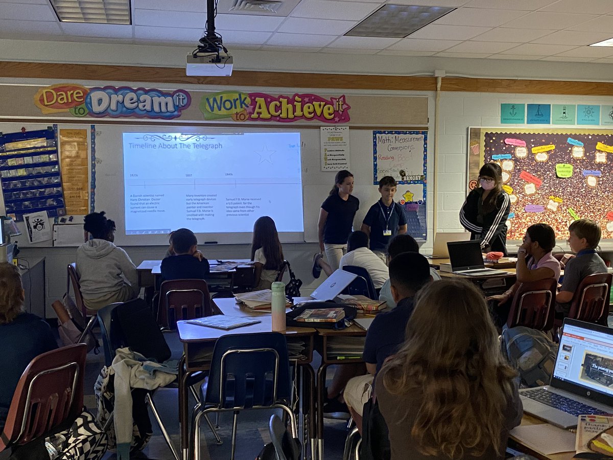 Mrs_EHall's tweet photo. Great job on your history of communication presentations! @LelyLionsRoar https://t.co/BNwR5CrqZe