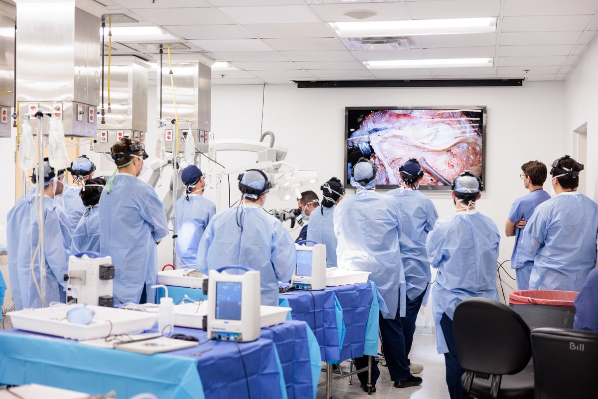 mtlawton's tweet photo. Anatomical knowledge, manual dexterity, and surgical intuition don’t come from just reading books and watching videos. That’s why I love to see residents coming in on a Saturday to drill temporal bones. That extra effort is how you get to technical excellence…. https://t.co/i5KWMFUc6J