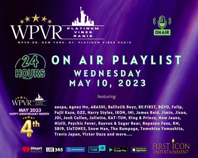 platinumvibes8's tweet photo. ⚡This is Where Extraordinary Happens! #WPVR New York City, Platinum Vibes Radio brings you the best mix in music from around the world 24/7. Thank you for tuning in on 5/10/23! Tune in for free at https://t.co/2GrBL0kBln #internetradio #theextraordinary #PlayingSoon #iheartradio https://t.co/OuykbfUUVH