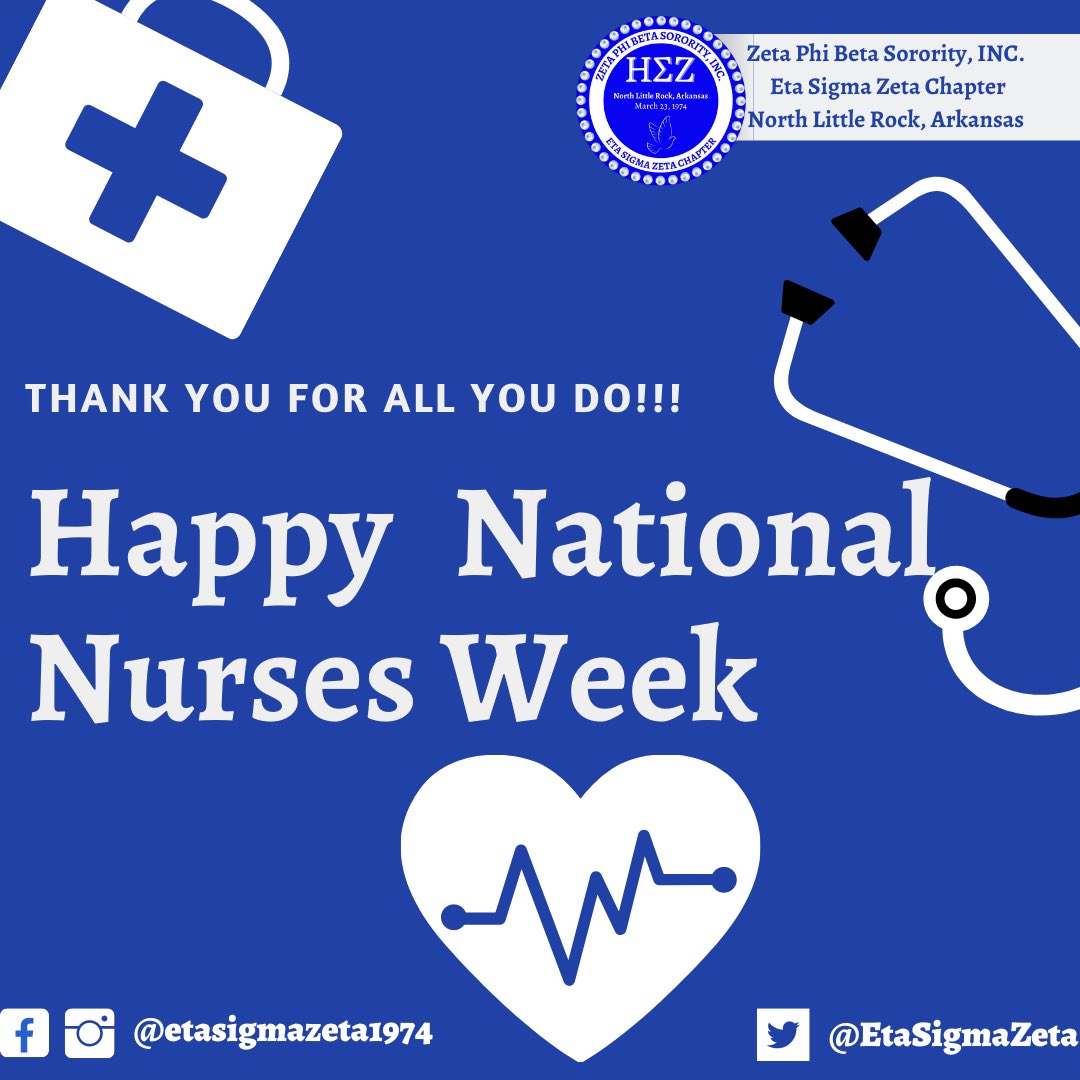 Happy National Nurses Week to all of the amazing nurses around the world! Tag your favorite nurse! HAPPY NATIONAL NURSES WEEK! #ZPHIB
#HappyNationalNursesWeek #NationalNursesWeek2023 #NursesSaveLives #NursesRock #Scholarship #Service #Sisterhood #FinerWomanhood #EmbraceTheSwell