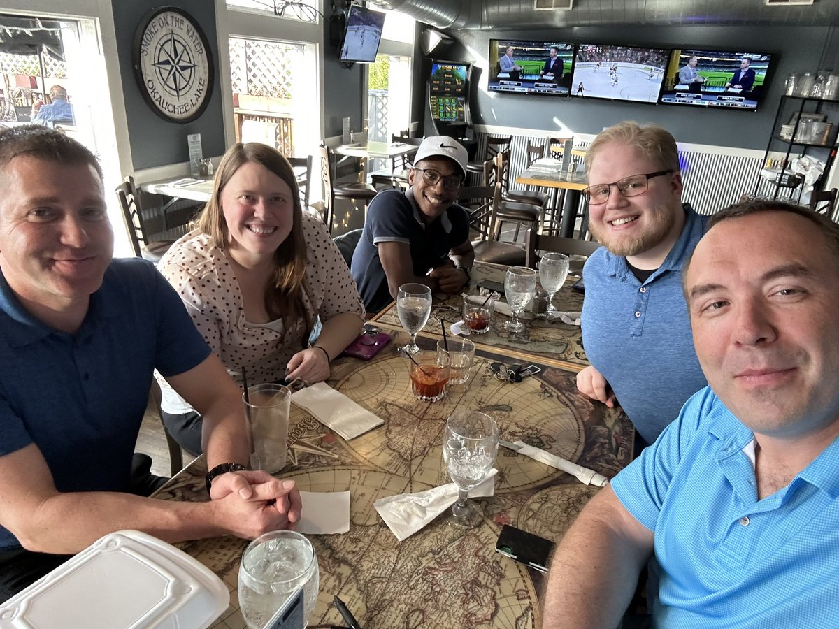 Celebrating a dominating win in the Area wide P9 results contest and a 4.65 YTD KPI for Team Oconomowoc. The fun and togetherness at this table is indicative of why they continue to drive such amazing results! Push for Hawaii!! <a href="/NicholasBPaxton/">Nicholas Paxton</a> <a href="/aLee1529/">Alison Richardson</a> <a href="/LynAj4/">Lyn Jones</a>