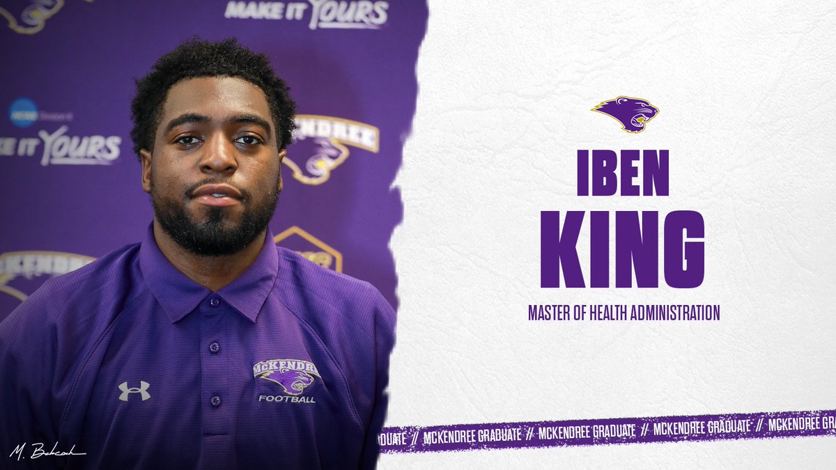 Mckendree_FB's tweet photo. And with a Master of Health Administration - Congratulations to Iben King! https://t.co/eLxE4aSyUz