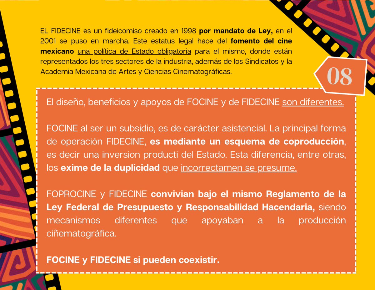 AnimaldeLuz's tweet photo. ¿Por qué es tan importante el amparo contra la extinción del FIDECINE que se revisa en la @SCJN ?

#NoRegresividad #SiProgresividad
#EnDefensadelFidecine https://t.co/KJk8V3Esd4