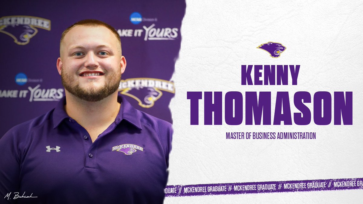 The Big Man up front - Congrats to Kenny Thomason!