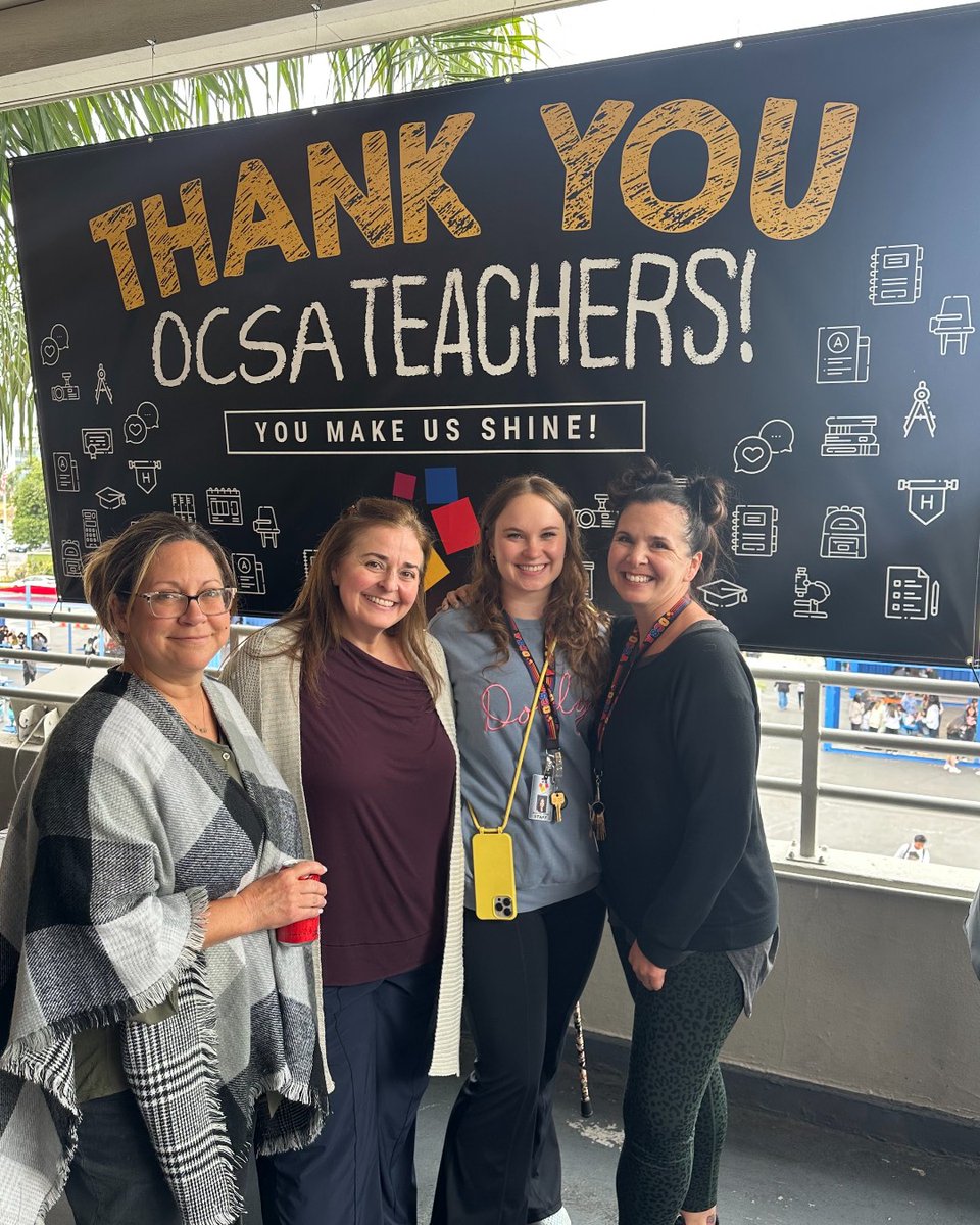 weareocsa's tweet photo. In honor of Teacher Appreciation Week, People Supporting OCSA (PSO) parents celebrated teachers with Taco Tuesday! PSO provided OCSA's outstanding teachers with freshly made food and a goodie bag as a token of appreciation for all they do for the students. https://t.co/4n9NVUsPvO