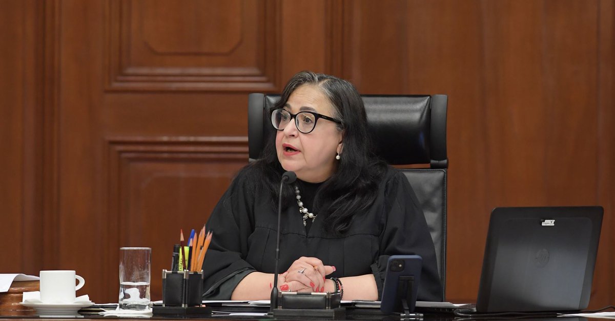 #Relevante | La ministra presidenta de la #SCJN, Norma Piña, fue galardonada con el premio de Derechos Humanos 2023 de la Asociación Internacional de Mujeres Juezas (<a href="/IntlWomenJudges/">International Association of Women Judges</a>)