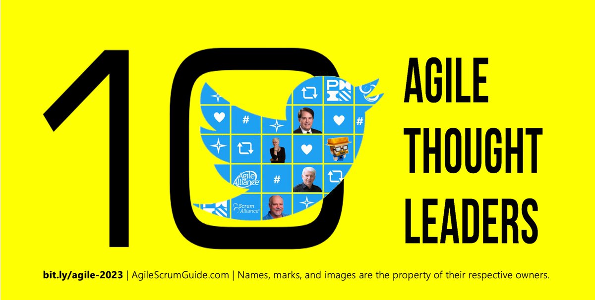 AgileScrumGuide's tweet photo. 10 Agile Thought Leaders 👉 https://t.co/v17ggMdjzB. #Agile #AgileProjectManagement #ScrumMaster #AgileCoach #Agility #AgileLeader #AgileInfluencer #AgileThoughtLeader #ThoughtLeader #AgileTradecraft #Twitter #FollowOnTwitter #PMOT https://t.co/3d2rQ9mPM4