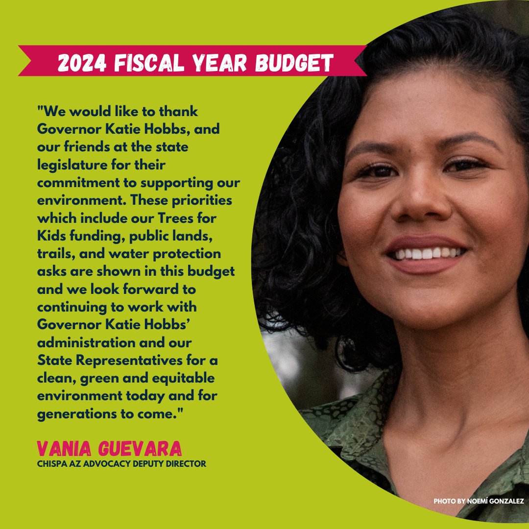 ChispaAZ's tweet image. 🌱🌿🌳 A win for our community and the planet! Thanks to @GovernorHobbs budget, $300k has been allocated to planting #TreesForKids, promoting #sustainability and #EnvironmentalJustice. Let&apos;s keep up the momentum and continue to prioritize a greener, healthier future. 🌱🌿🌳
