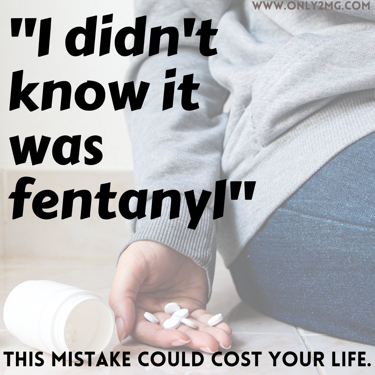 only2mg.com

#FentanylAwarenessDay #opioids #fentanyl