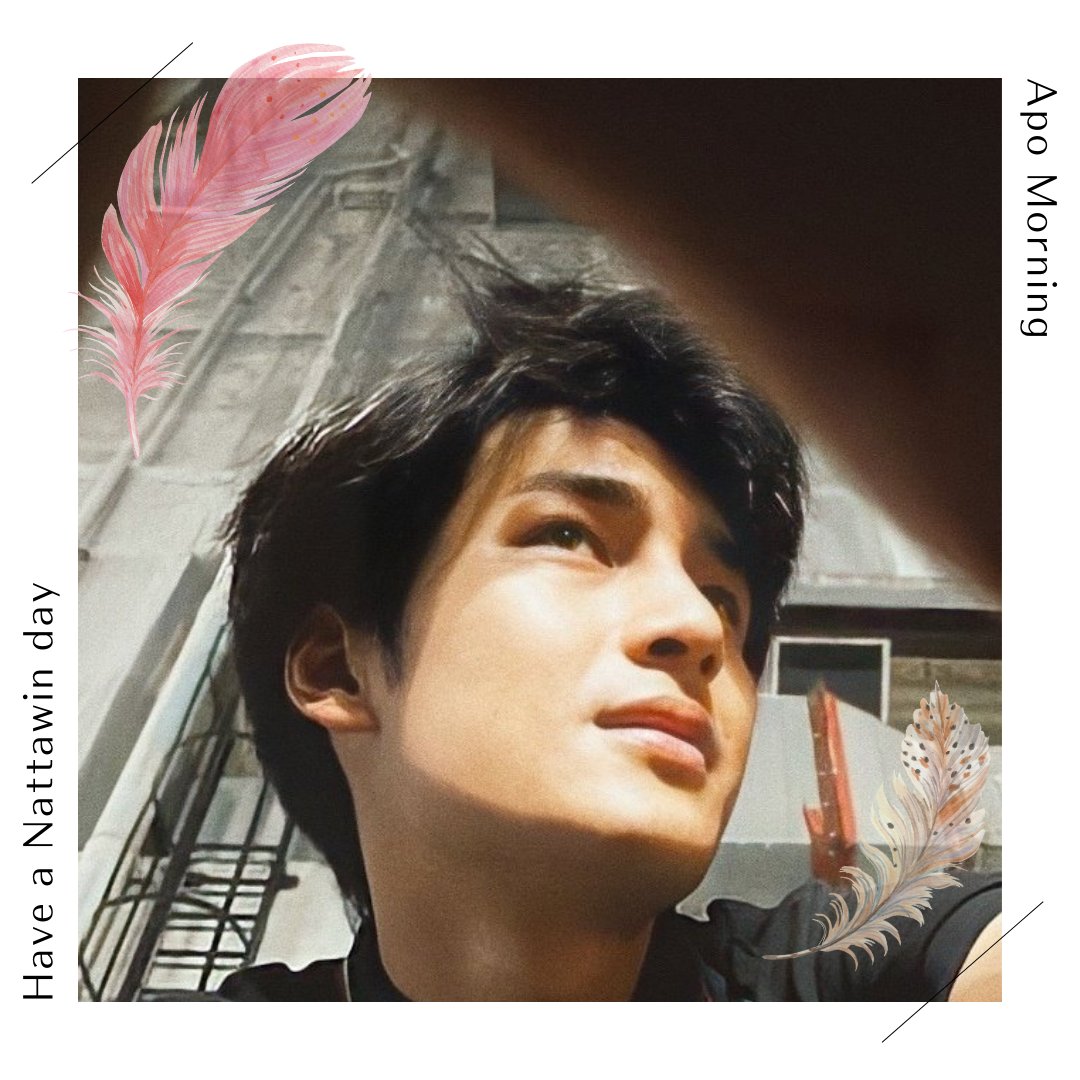 APOnattawin_JFC's tweet photo. Apo Morning☀🤍

It's getting hotter and hotter in Japan.🥵
Not as good as Thailand... 🤭
How's your health? 
I hope you can smile today too🤟🩷

@Nnattawin1
#Nnattawin 
#SayniceDaytoApo https://t.co/MukRfaue7y
